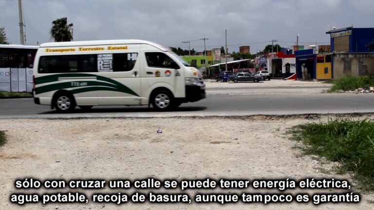 Viviendo en las colonias de Cancún