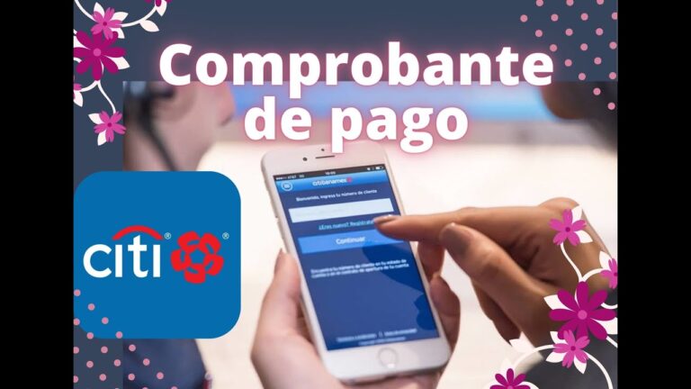 Gu&iacute;a para Obtener un Comprobante de Pago de Banamex