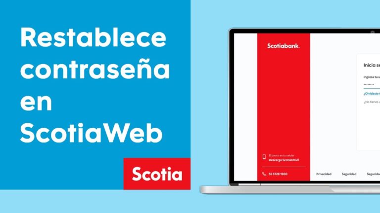 &iquest;C&oacute;mo recuperar la contrase&ntilde;a de Autoservicio Scotiabank?