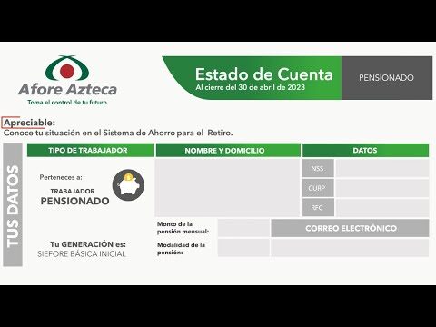 Conoce c&oacute;mo checar saldo en Afore Azteca