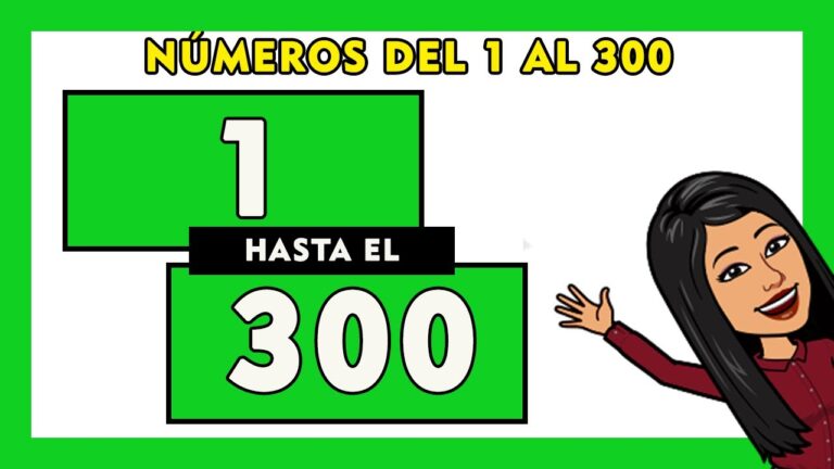 N&uacute;meros del 0 al 300: &iexcl;Impr&iacute;melos todos!