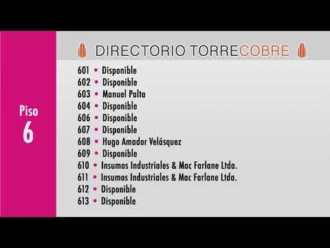 Directorio de la Torre Reforma: Gu&iacute;a Completa