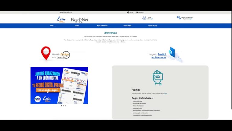 Pago Predial Le&oacute;n Gto: &iexcl;Hazlo en L&iacute;nea!