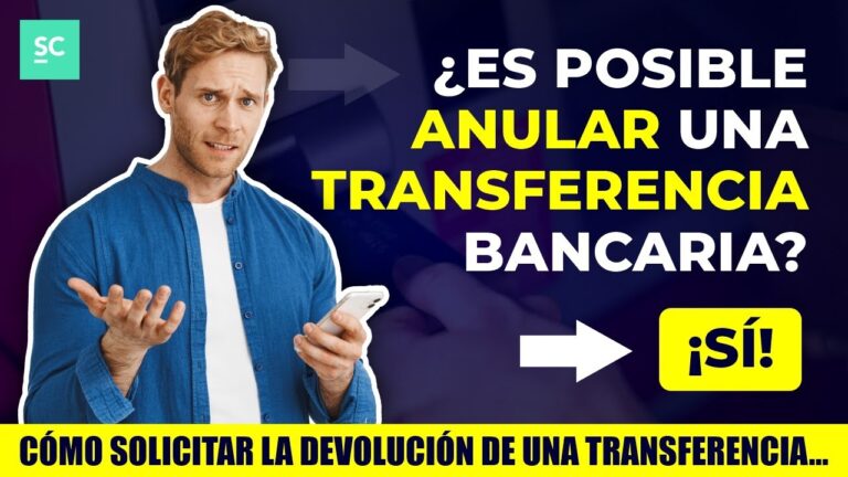 C&oacute;mo cancelar una transferencia SPEI