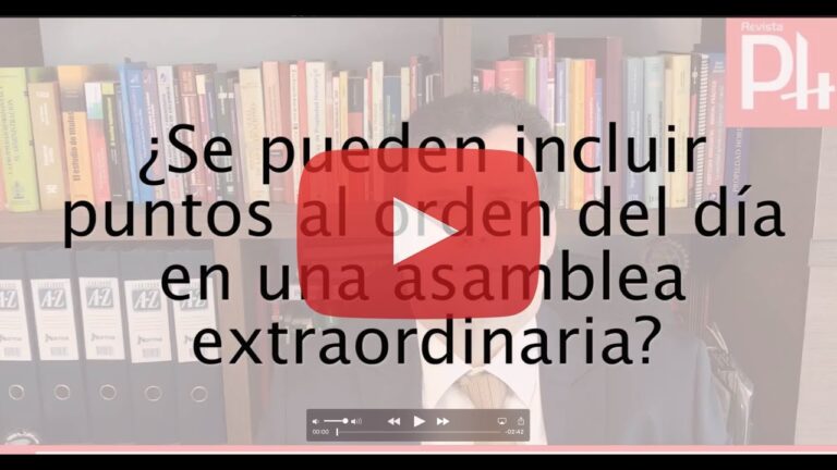 Guía para el Orden del Día de una Asamblea Ordinaria