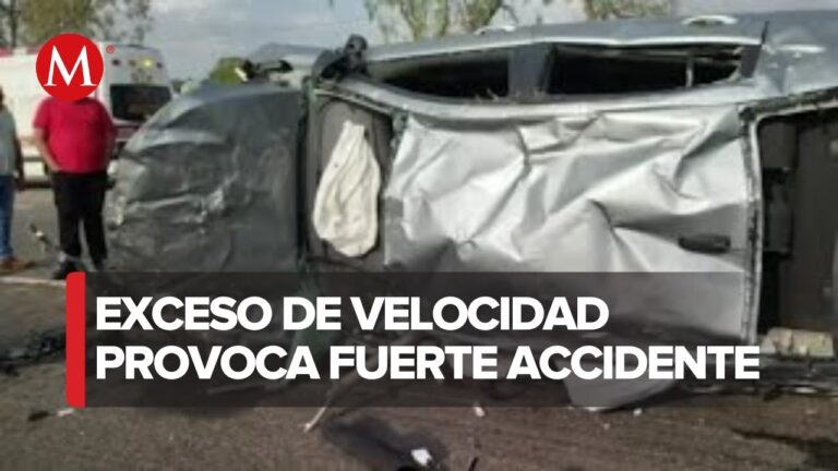 Accidente en la 45 Sur de Aguascalientes