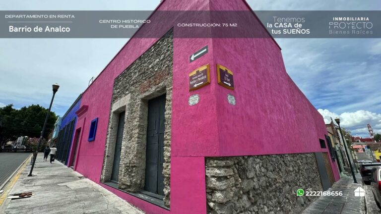 Renta de casas en el centro hist&oacute;rico de Puebla