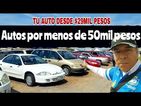 Mejores opciones de autos por 50 mil pesos