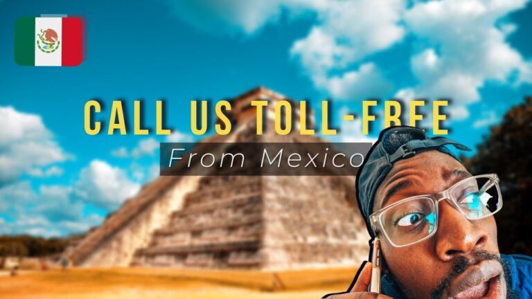 Cómo llamar al 800 desde México