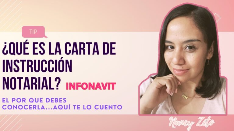 Gu&iacute;a para redactar una carta de instrucci&oacute;n irrevocable