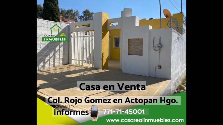 Casas en Renta en Actopan, Hidalgo: Encuentra tu Hogar Ideal
