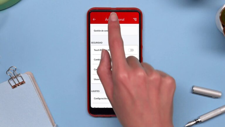 Cómo activar la huella en la app de Santander México