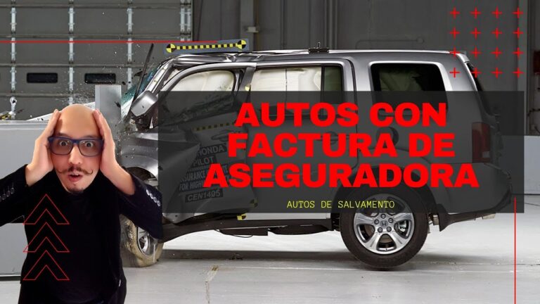 Autos con Factura de Seguro: Todo lo que Necesitas Saber
