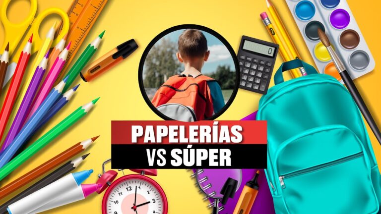 Mejores Lugares para Comprar Útiles Escolares