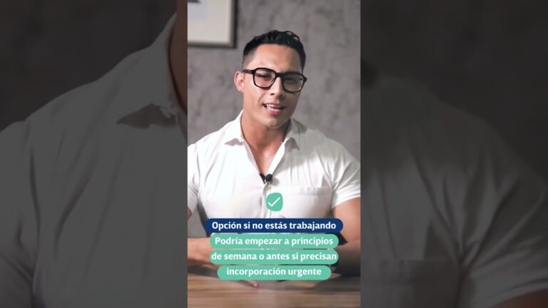 Maximiza tu CV con Disponibilidad Inmediata
