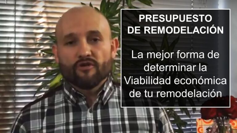 Presupuesto para Remodelación de Vivienda