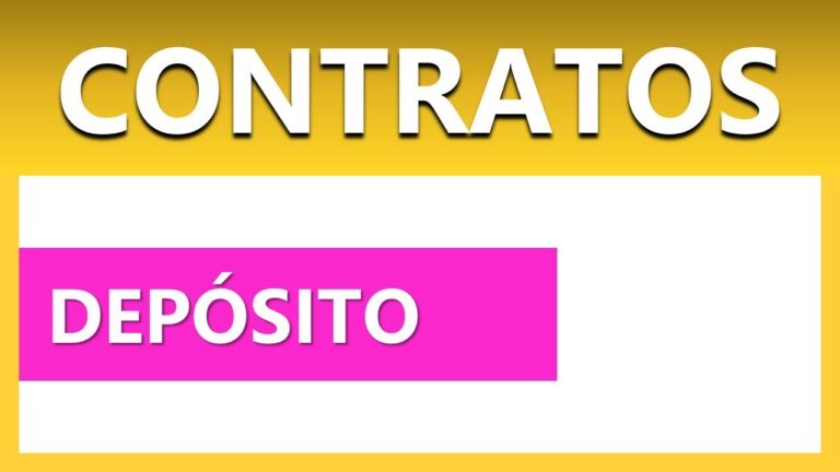 Guía para Crear un Formato de Contrato de Depósito