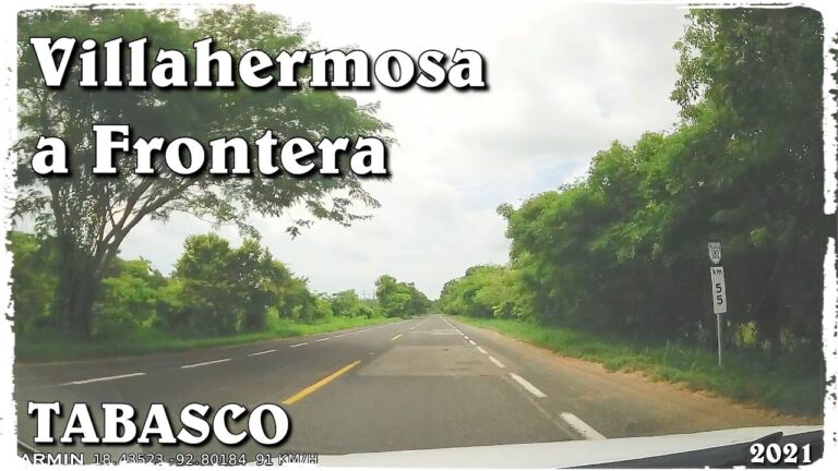 Tiempo de viaje de Villahermosa a Ciudad del Carmen