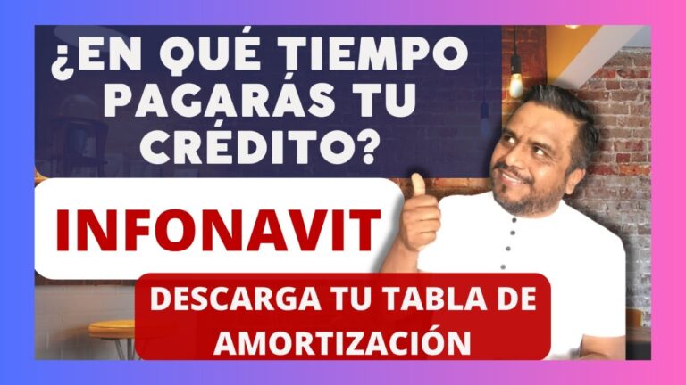 Guía práctica: Carta de amortización Infonavit