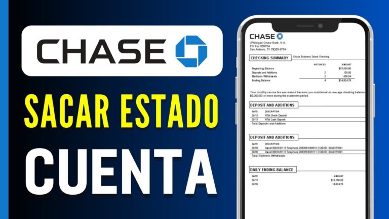 Cómo interpretar tu estado de cuenta de Chase