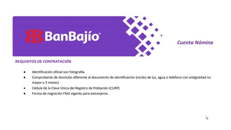 Beneficios de la Tarjeta de Nómina BanBajío
