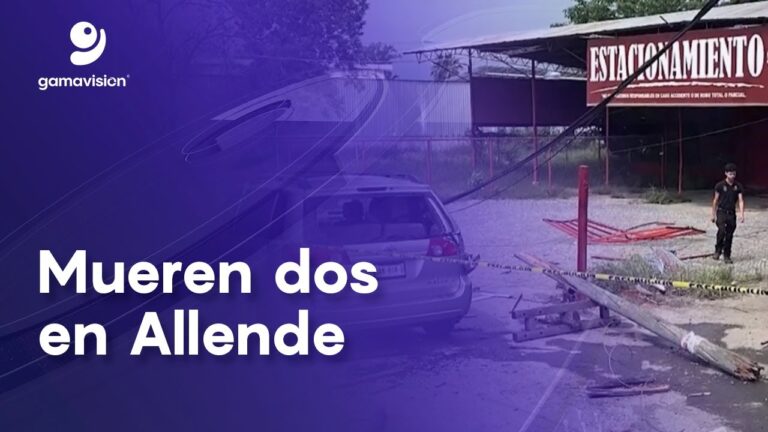 Tr&aacute;gico accidente en Allende, NL