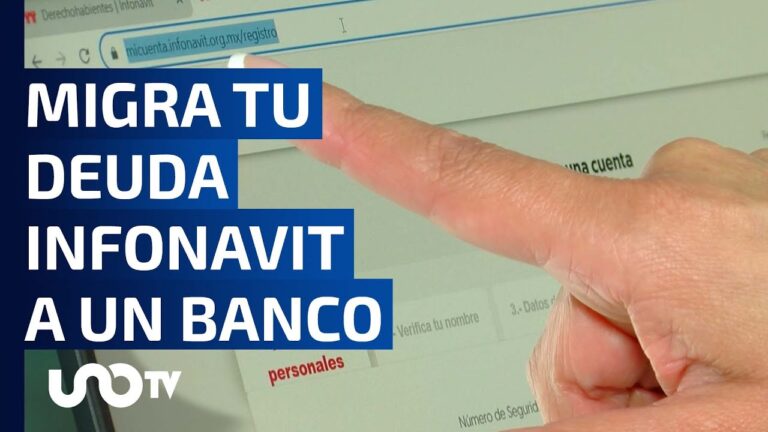 Cómo transferir mi crédito Infonavit a un banco