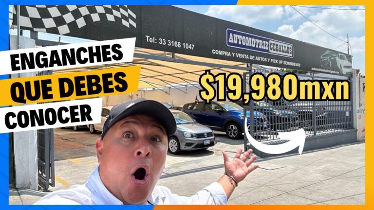 Autos Seminuevos en Guadalajara: Cr&eacute;dito Sin Enganche