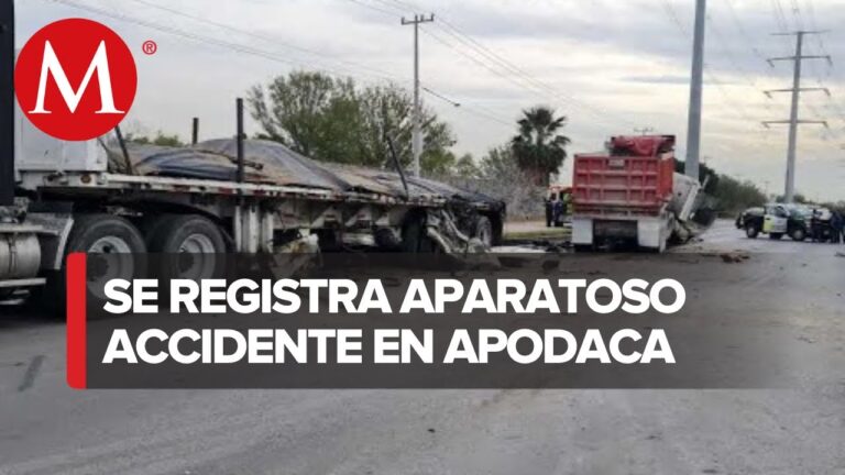 Accidente en Apodaca: &Uacute;ltimas Noticias y Detalles