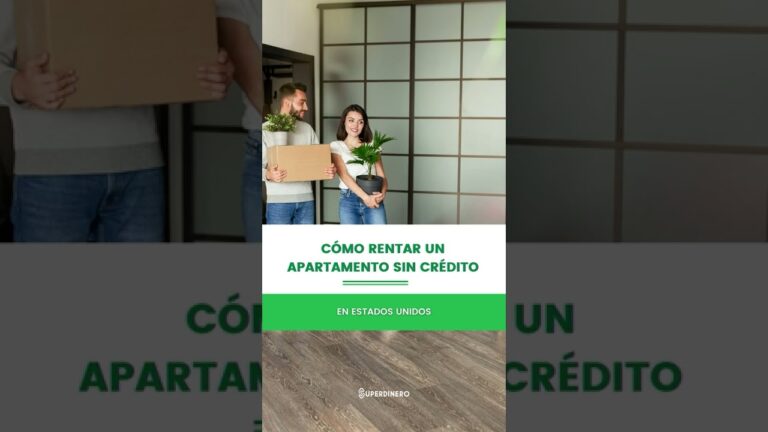 C&oacute;mo alquilar un apartamento sin historial crediticio