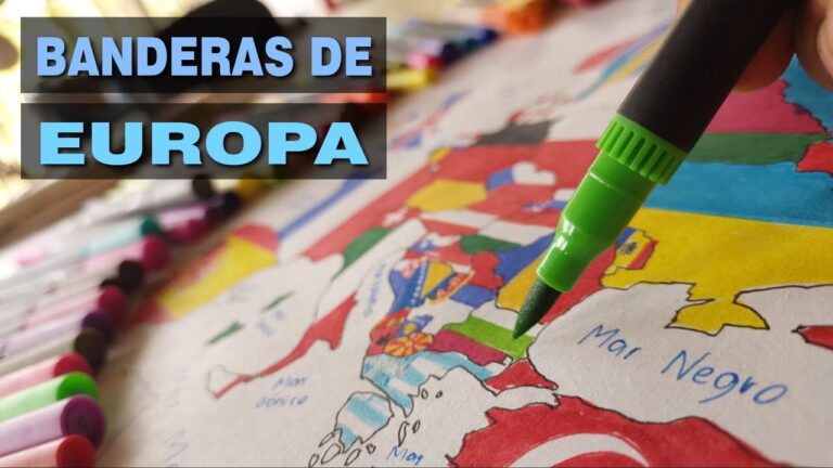 Explorando el Mapa del Mundo: Banderas y Nombres de Cada Pa&iacute;s