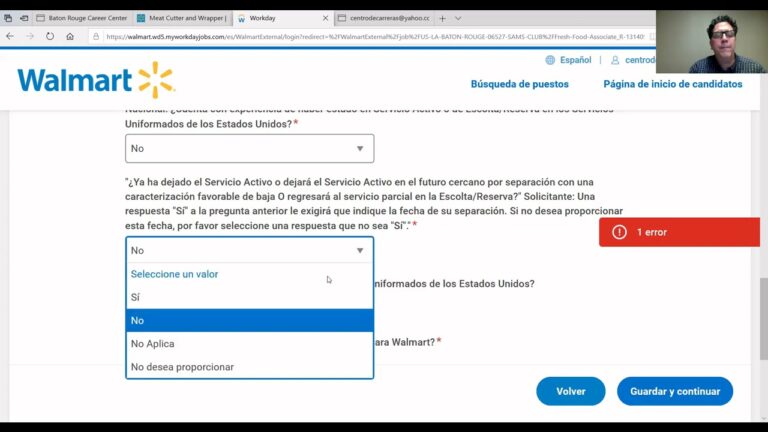 Gu&iacute;a para la Solicitud de Empleo en Walmart
