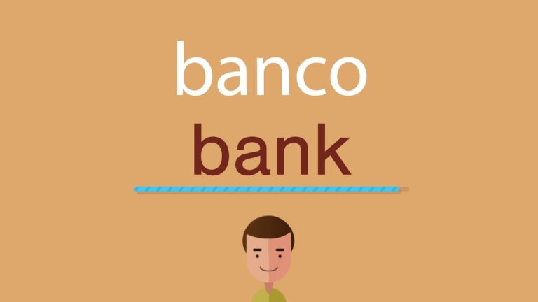 C&oacute;mo se dice banco en ingl&eacute;s: Gu&iacute;a r&aacute;pida