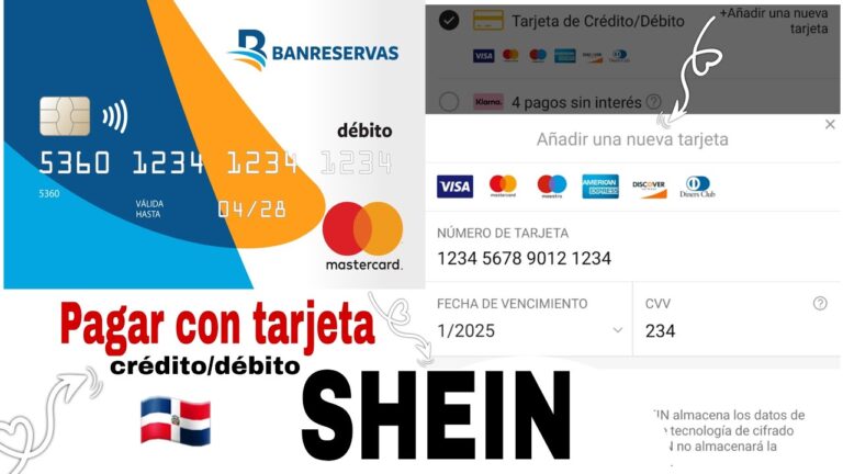 &iquest;Se puede pagar en Shein con tarjeta de d&eacute;bito?