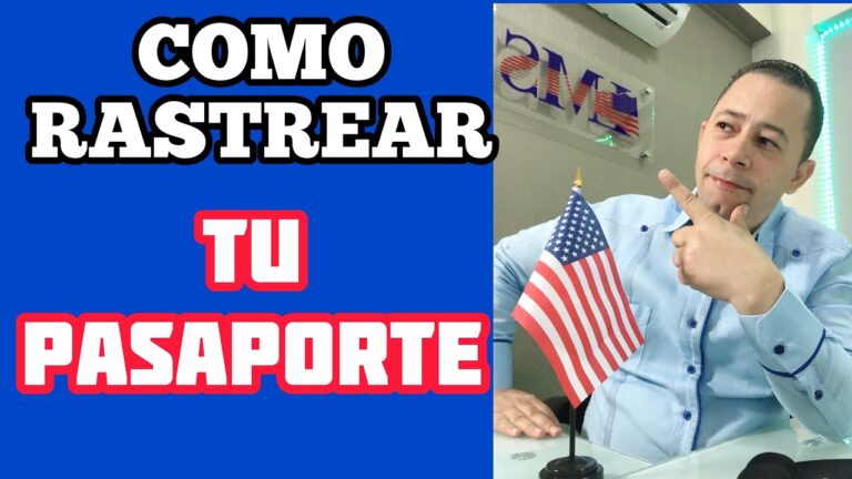 Gu&iacute;a para Rastrear tu Pasaporte Americano