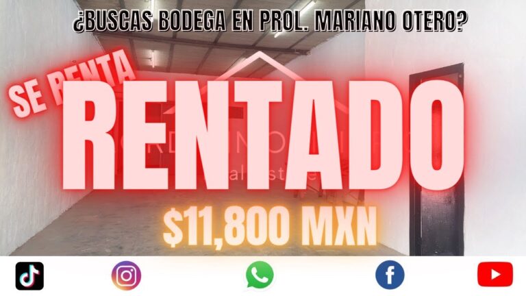 Encuentra la Bodega en Renta Ideal Cerca de Ti