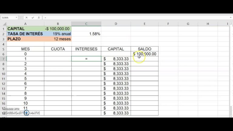 C&aacute;lculo Eficiente del Inter&eacute;s sobre Saldo