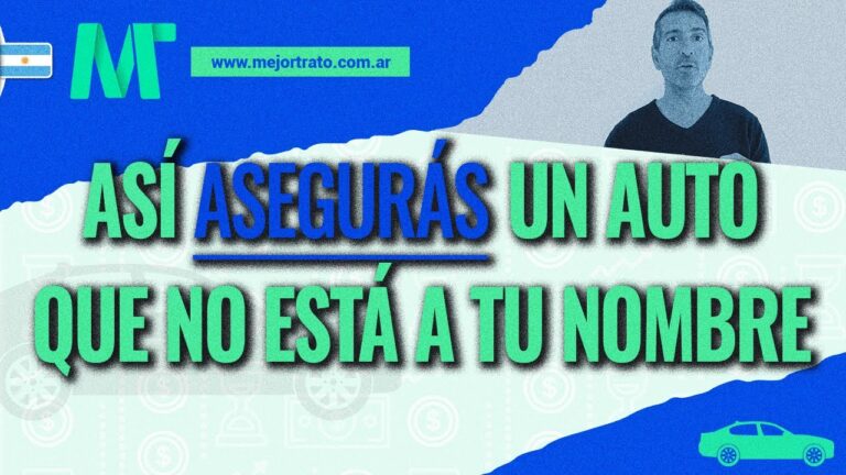 &iquest;Puedo asegurar mi carro si no est&aacute; a mi nombre?