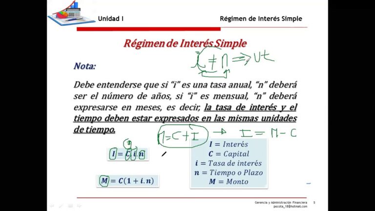 Entendiendo el R&eacute;gimen de Inter&eacute;s Simple: Claves y Beneficios