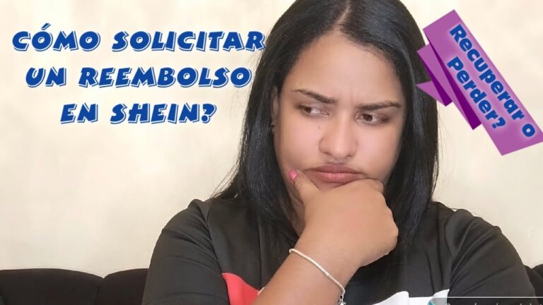 Gu&iacute;a para Solicitar un Reembolso en Shein