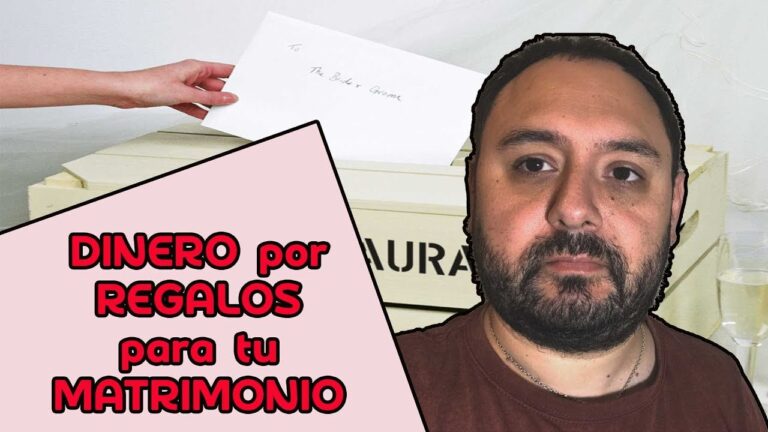 C&oacute;mo solicitar dinero en lugar de regalos en una boda