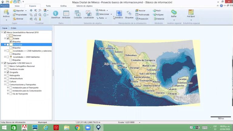 Mapa de la Rep&uacute;blica Mexicana en Blanco para Imprimir