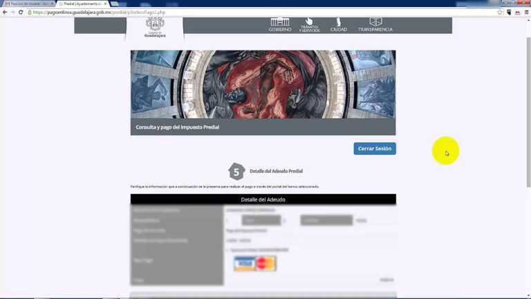 Facilita tu Pago en Línea del Predial en Guadalajara
