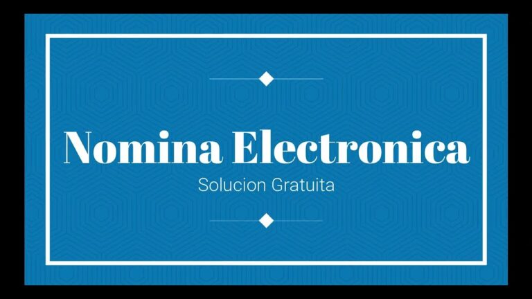 C&oacute;mo Obtener una N&oacute;mina Digital Gratis