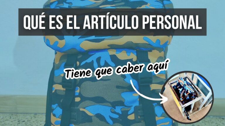 Gu&iacute;a de Medidas del Bolso de Mano para Viajar en Avi&oacute;n