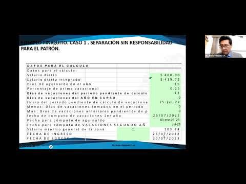 Gu&iacute;a para Calcular Liquidaci&oacute;n en M&eacute;xico