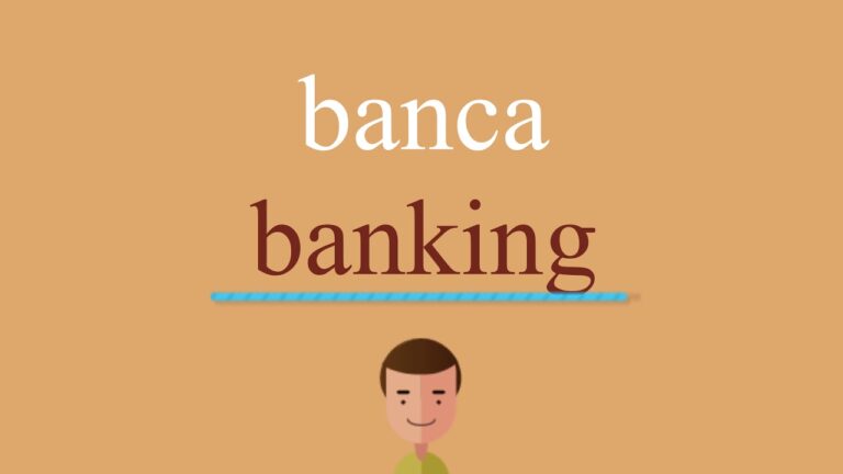 C&oacute;mo se dice bancas en ingl&eacute;s: gu&iacute;a pr&aacute;ctica