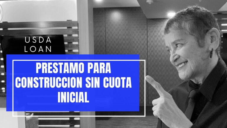 Pr&eacute;stamos para Construcci&oacute;n de Viviendas en EE.UU.