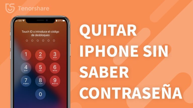 C&oacute;mo desbloquear un iPhone sin contrase&ntilde;a ni huella