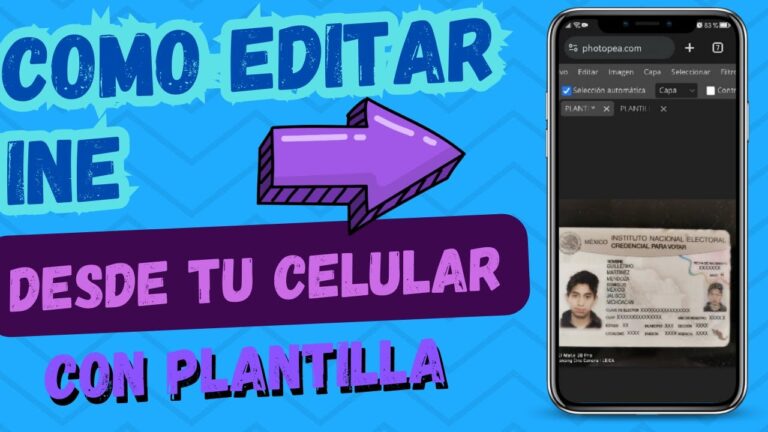 C&oacute;mo editar tu INE desde el celular